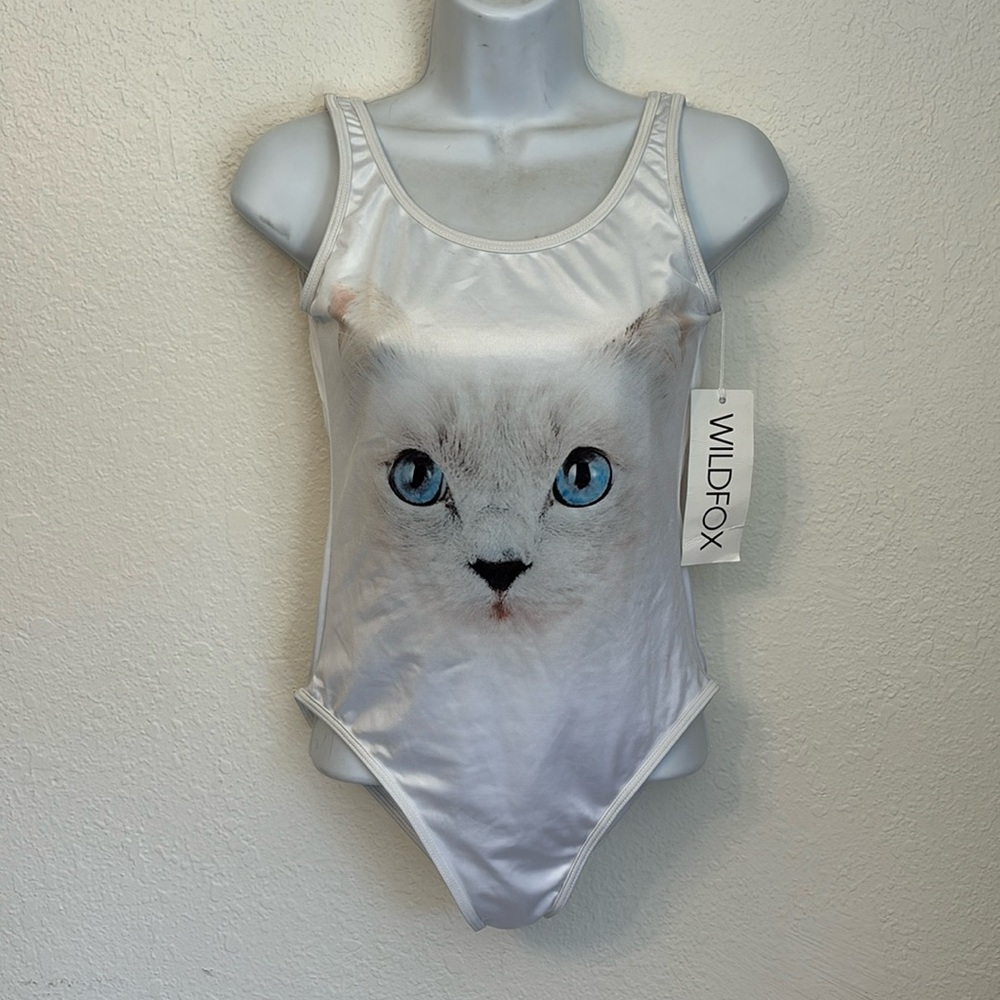 Wildfox Kitten One Piece Swimsuit Small
